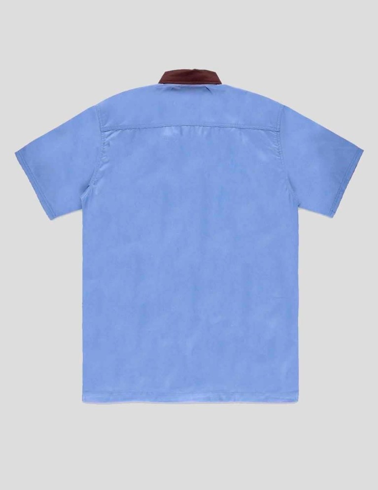 Camisa DICKIES x vincent alvarez shirt gulf blue